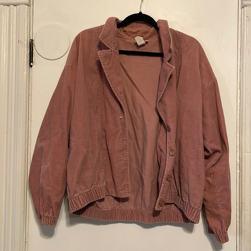 Pink Jacket with buttons